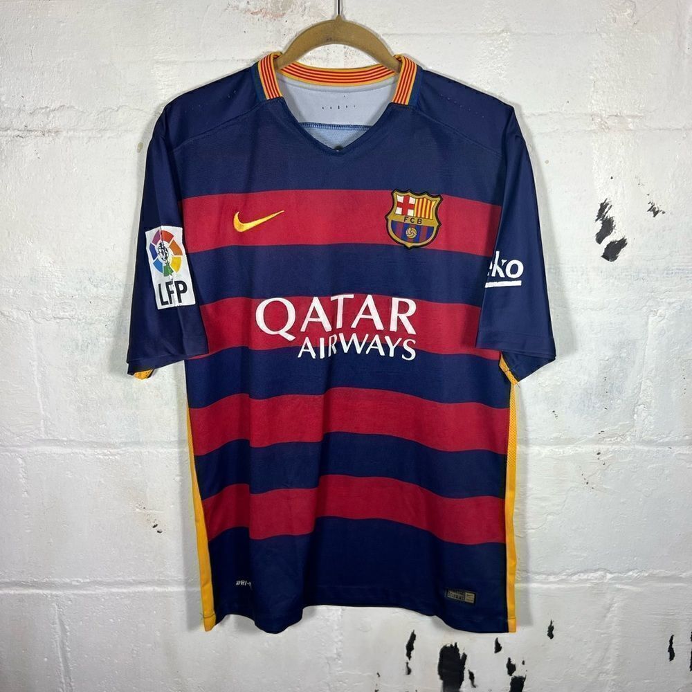 Nike Barcelona 2015/2016 Home Football Soccer Jersey Kit